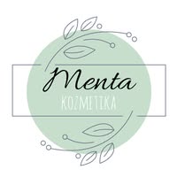 Menta Kozmetika eredeti levélrajzos logó